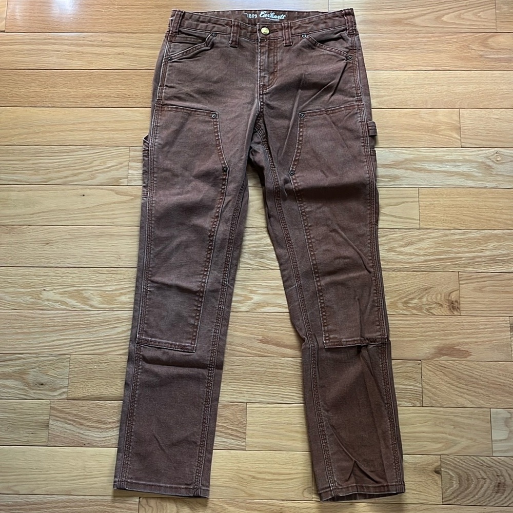 Carhartt Women’s Double Front Duck Canvas Carpenter Pant 28.5”